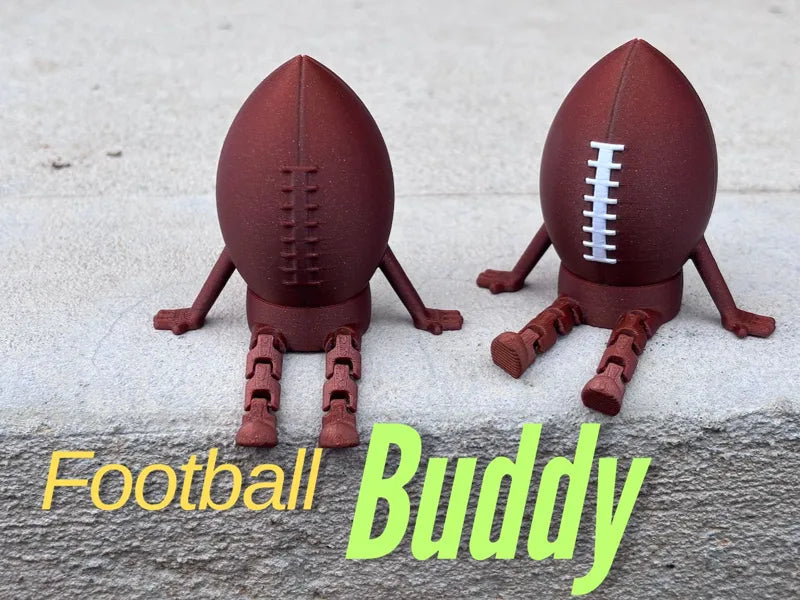 Football with articulated legs