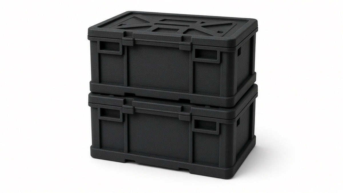 Stackable ammo boxes