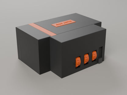 Combination Locker — catalog model render; not a photograph of a finished print