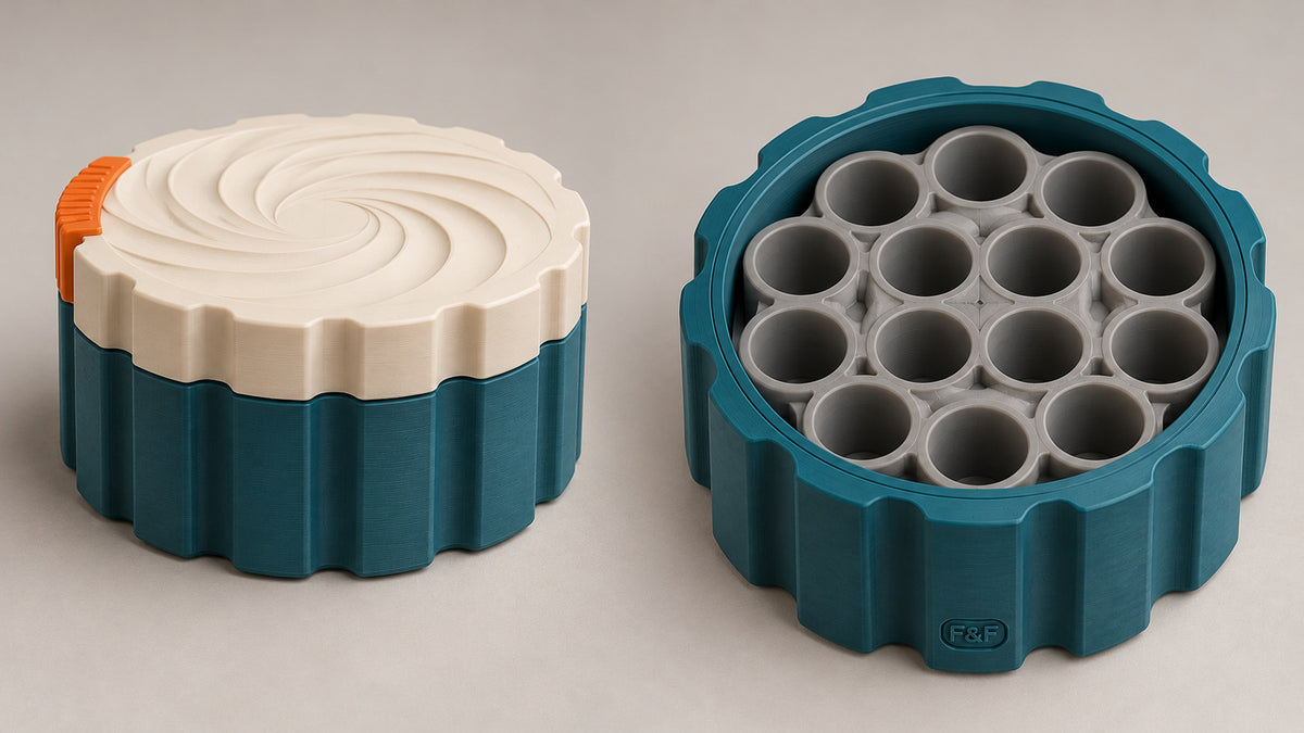 Orbit — generated concept visualization, additional view; not a photograph of a finished print