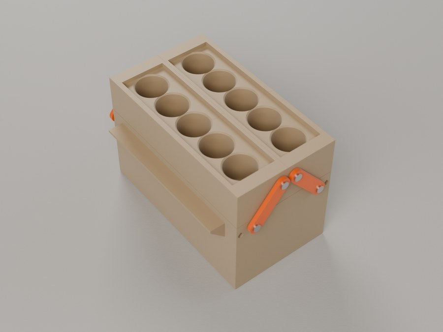 Shell Terrace — catalog model render, additional view; not a photograph of a finished print