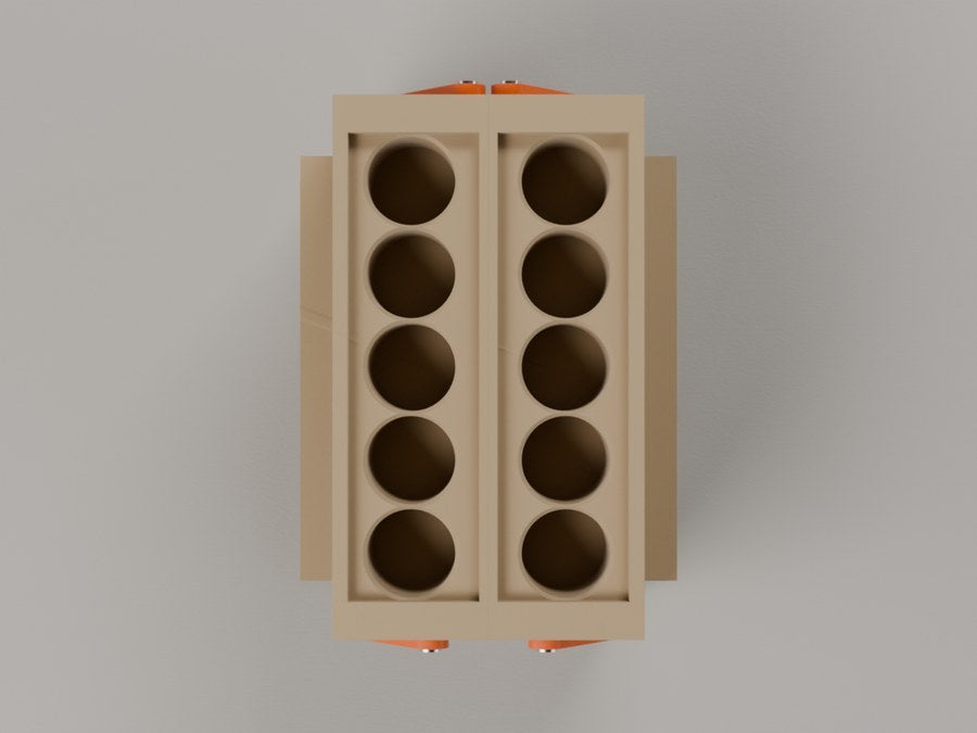 Shell Terrace — catalog model render, additional view; not a photograph of a finished print