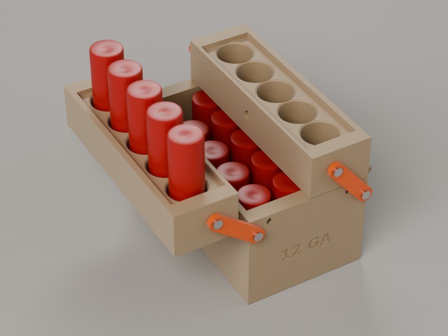 Shell Terrace — catalog model render, additional view; not a photograph of a finished print