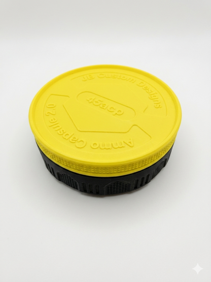 Circular Ammo Storage Case - 45 ACP