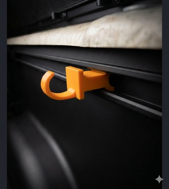 Toyota Tacoma Bed Rail Utility Hook
