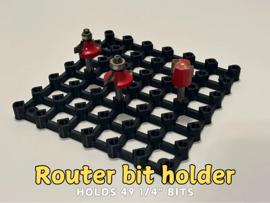 1/4" Router bit holder
