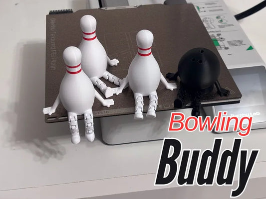 Bowling Pins with Articulated Legs