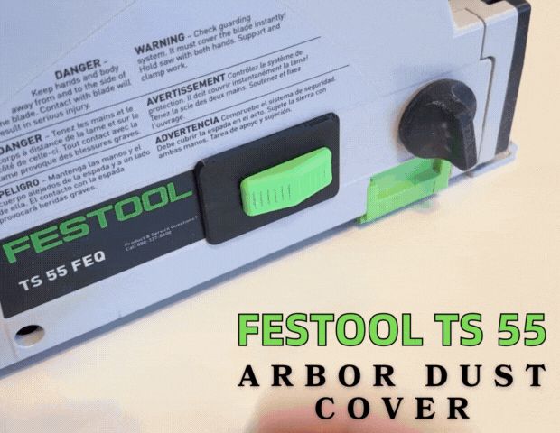 Festool TS 55 Track Saw Arbor Dust Cover