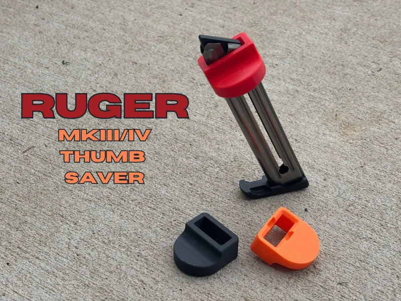 Ruger MkIII MkIV magazine thumb saver