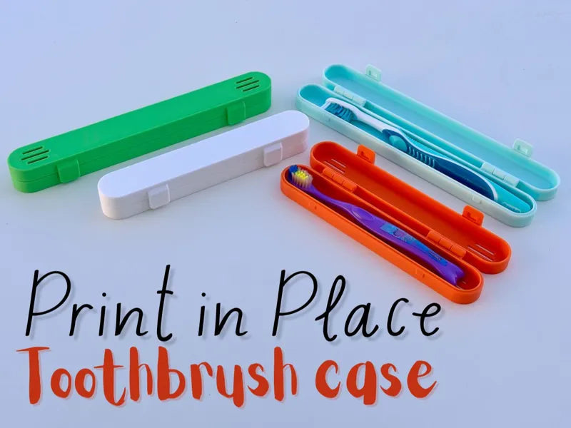 Travel toothbrush case